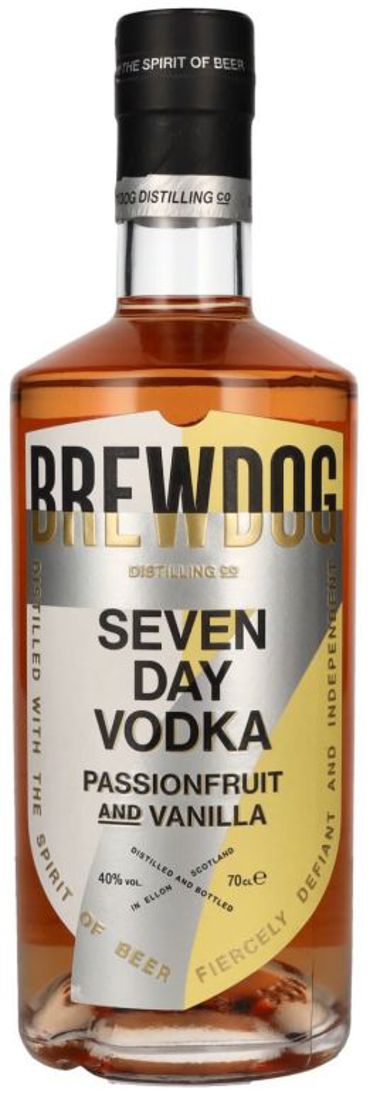 Seven Day Vodka Passion F+vanilla 6x70 40%