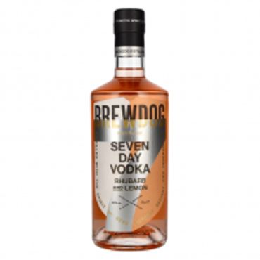 Seven Day Vodka Rhubarb+lemon 6x70cl 40%