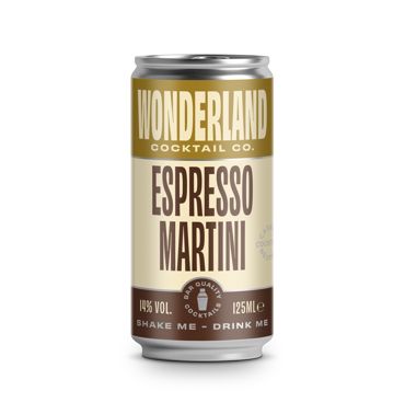 Wonderland Espresso Martini 12x125ml Can 14%
