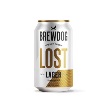 Lost Lager 6x4x330ml Cans 4.5%