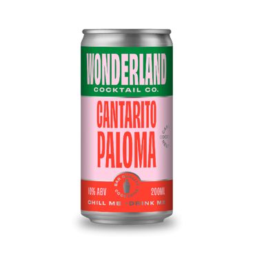 Wonderland Cantarito Paloma 12x200ml Can 10%