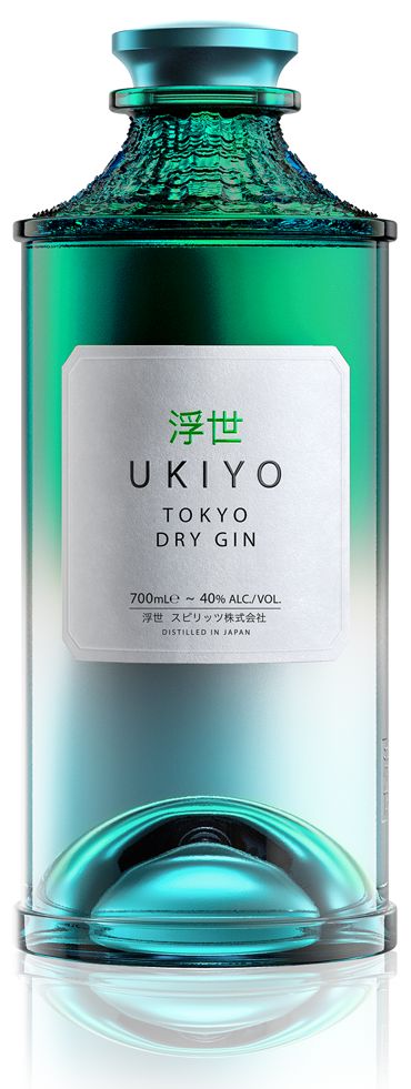 Ukiyo Tokyo Dry Gin 40% 6x70cl