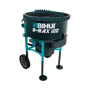 Mortar Mixer 120L Mix Drum 100L Mixing Capacity 1500W 230V