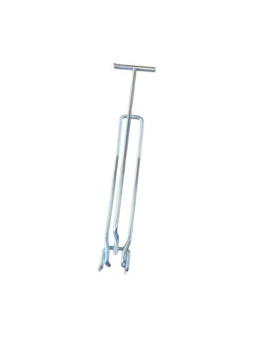 6IN Tolplne Euro Hook Overarm+price holder